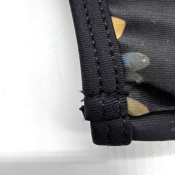 Black and Red Floral Bikini with Mesh Accents Size Medium Unbranded - Picture 16 of 16